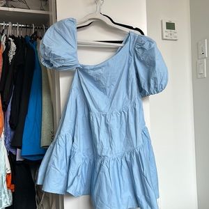 asymmetrical lovers + friends dress - small